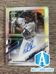 2021 Topps Chrome Daz Cameron Refractor Auto /499 Rookie